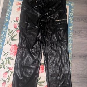 INC International Concepts Black Cargo Pants